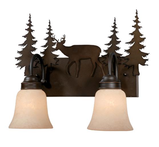 Bryce 2L Deer Vanity Burnished Bronze