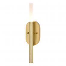 Vaxcel International W0490 - Fulton 1 Light LED Wall Light Satin Brass