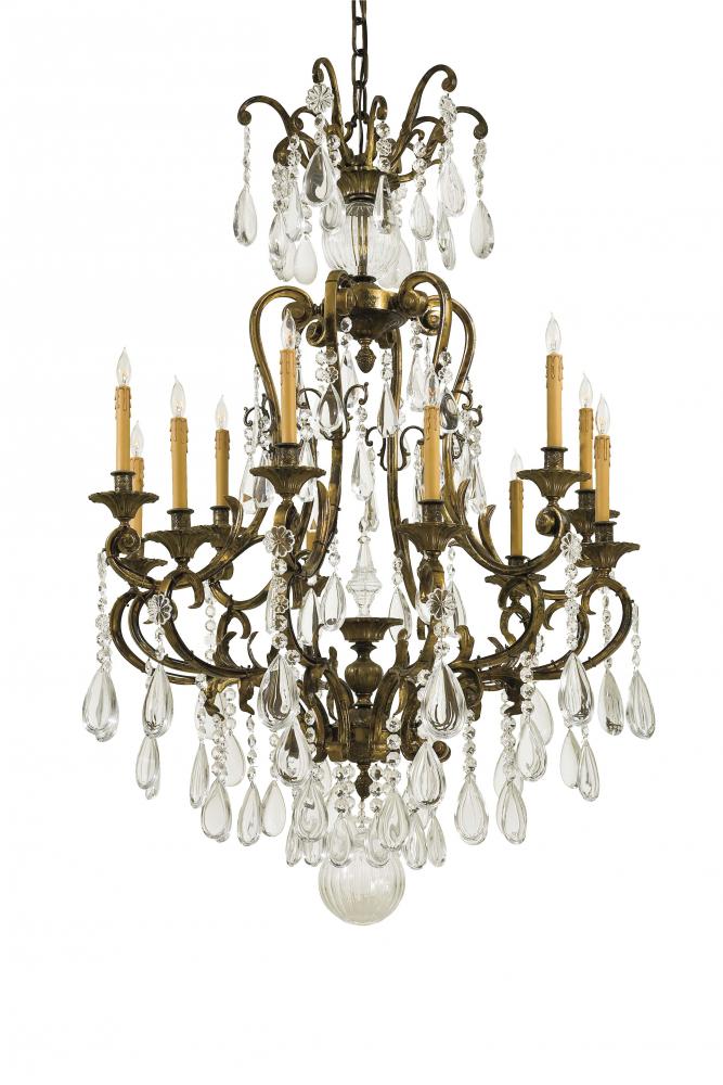 12 LIGHT CHANDELIER