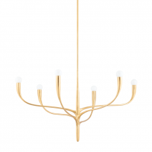 Hudson Valley 9606-VGL - 6 LIGHT CHANDELIER