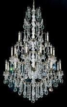 Schonbek 1870 5782-76H - Bordeaux 25 Light 120V Chandelier in Heirloom Bronze with Clear Heritage Handcut Crystal