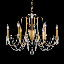 Schonbek 1870 AR1006N-23O - Esmery 6 Light 120V Chandelier in Etruscan Gold with Clear Optic Crystal