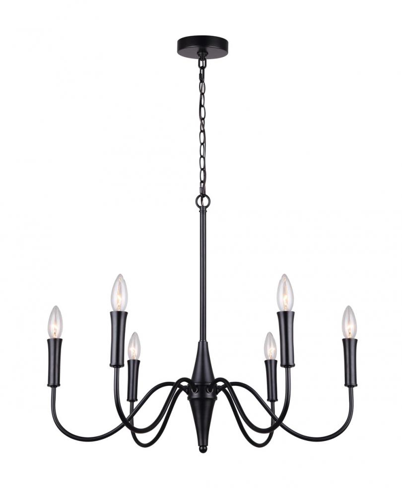 BRIELLE 6 Light Chandelier