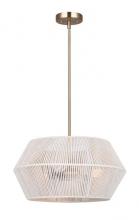 Canarm ICH1120A04GD18 - Willow 4 Light Gold Modern Chandelier for Dining Rooms and Living Rooms