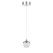 Kendal PF91-1LPE-CH - ARIKA series 5 Watt Black Stainless Integrated LED 1-Light Pendant