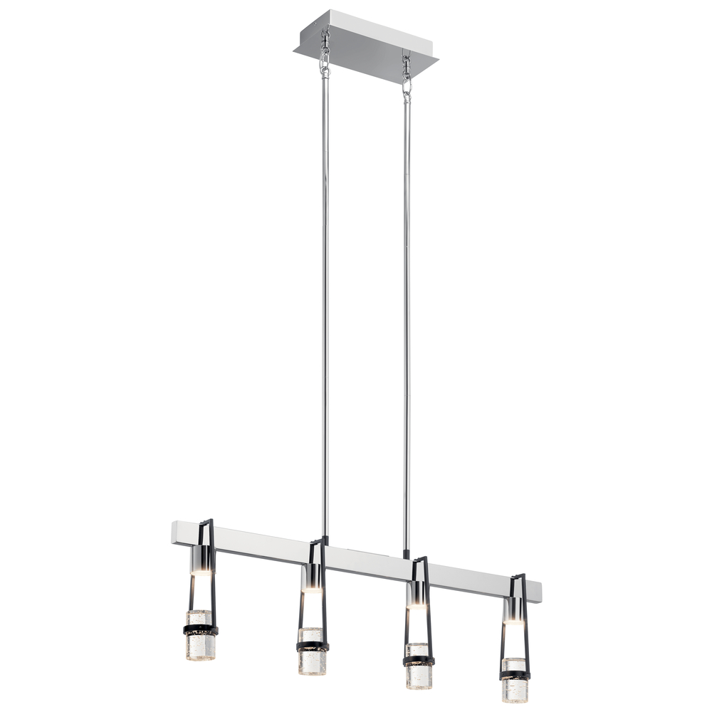 Linear Chandelier 4Lt LED