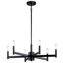 Kichler 43859BK - Chandelier 6Lt