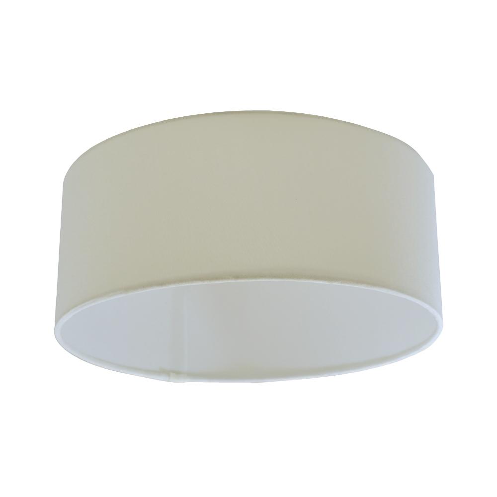 11IN Drum Shade Beige LED Ceiling- mount Accessory STANDARD