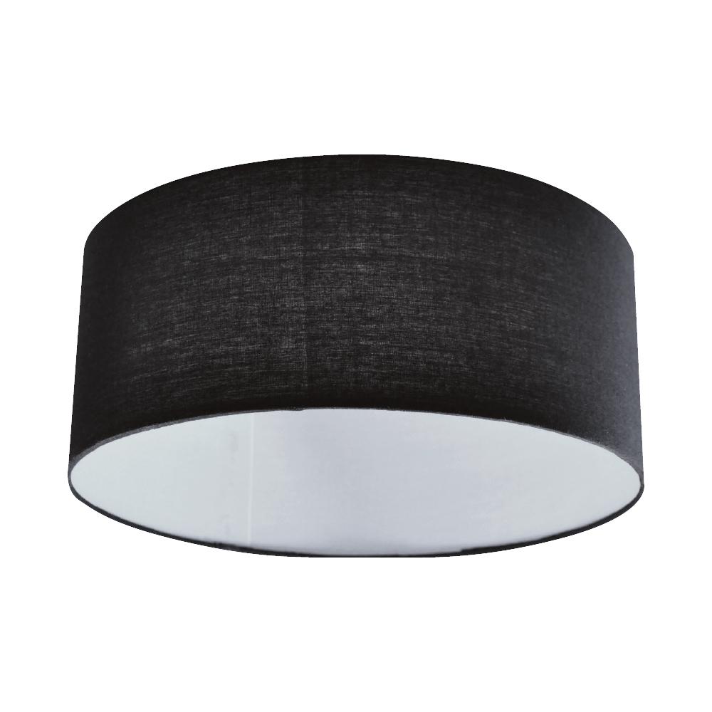 11IN Drum Shade Black LED Ceiling- mount Accessory STANDARD