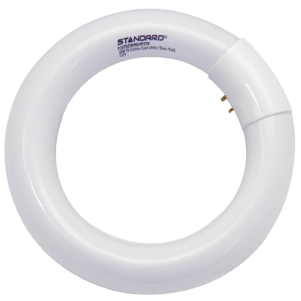 Fluorescent CIRCLINE T9 9IN 4-Pin Base 22W 4100K Rapid Start (RS) E-Lume