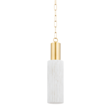 Mitzi by Hudson Valley Lighting H830701-AGB/CWB - Corissa Pendant