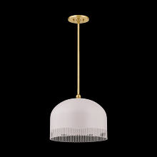 Mitzi by Hudson Valley Lighting H884701L-AGB/SPG - Liba Pendant