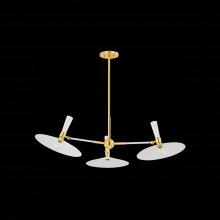 Mitzi by Hudson Valley Lighting H906803-AGB/SCR - Milena Chandelier