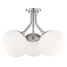 Mitzi by Hudson Valley Lighting H134603-PN - Estee Semi Flush