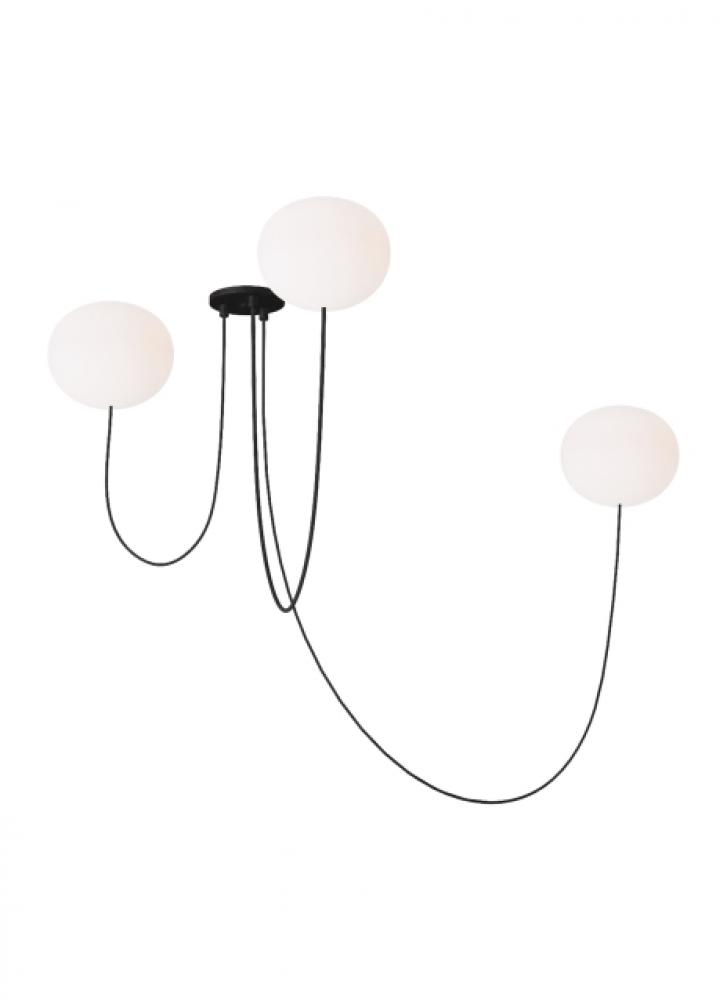 Helium Medium 3 Light Chandelier