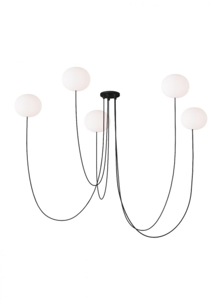 Helium Small 5 Light Chandelier