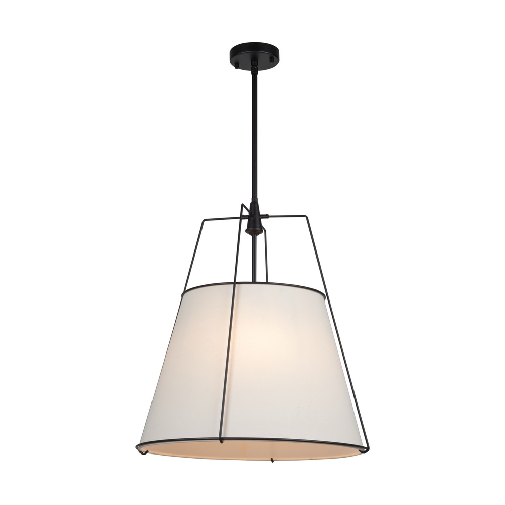 Pullman Collection 4-Light Pendant Black