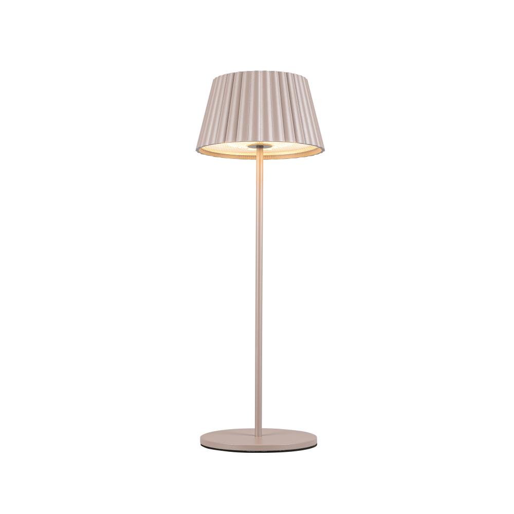 Dario 5-in Moonstone Gray LED Table Lamp