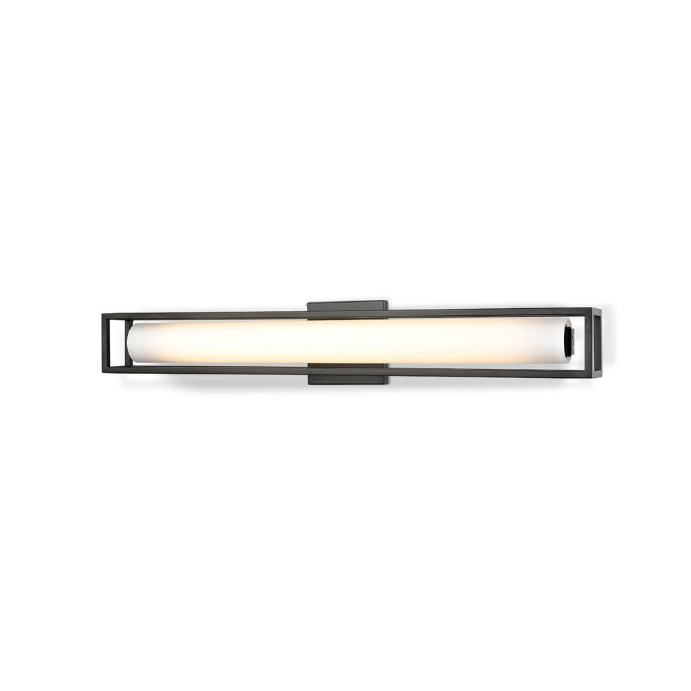 Lochwood 21-in Black LED Wall Sconce