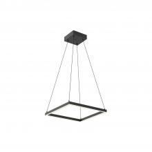 Kuzco Lighting Inc PD88118-BK-UNV-010 - Piazza 18-in Black LED Pendant