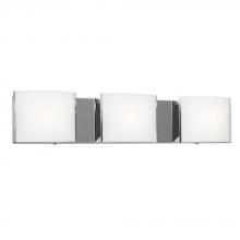 Galaxy Lighting L723308CH024AAC - Dimmabel 120V AC LED Vanity CH 3X8W 3000K