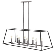 Hinkley Canada 3338DZ - Medium Eight Light Open Frame Linear