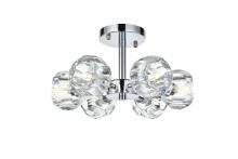 Elegant 3505F14C - Eren 14 Inch Flush Mount in Chrome