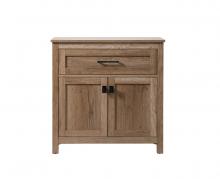 Elegant SC013030NT - 30 Inch Wide Bathroom Storage Freestanding Cabinet in Natural Oak