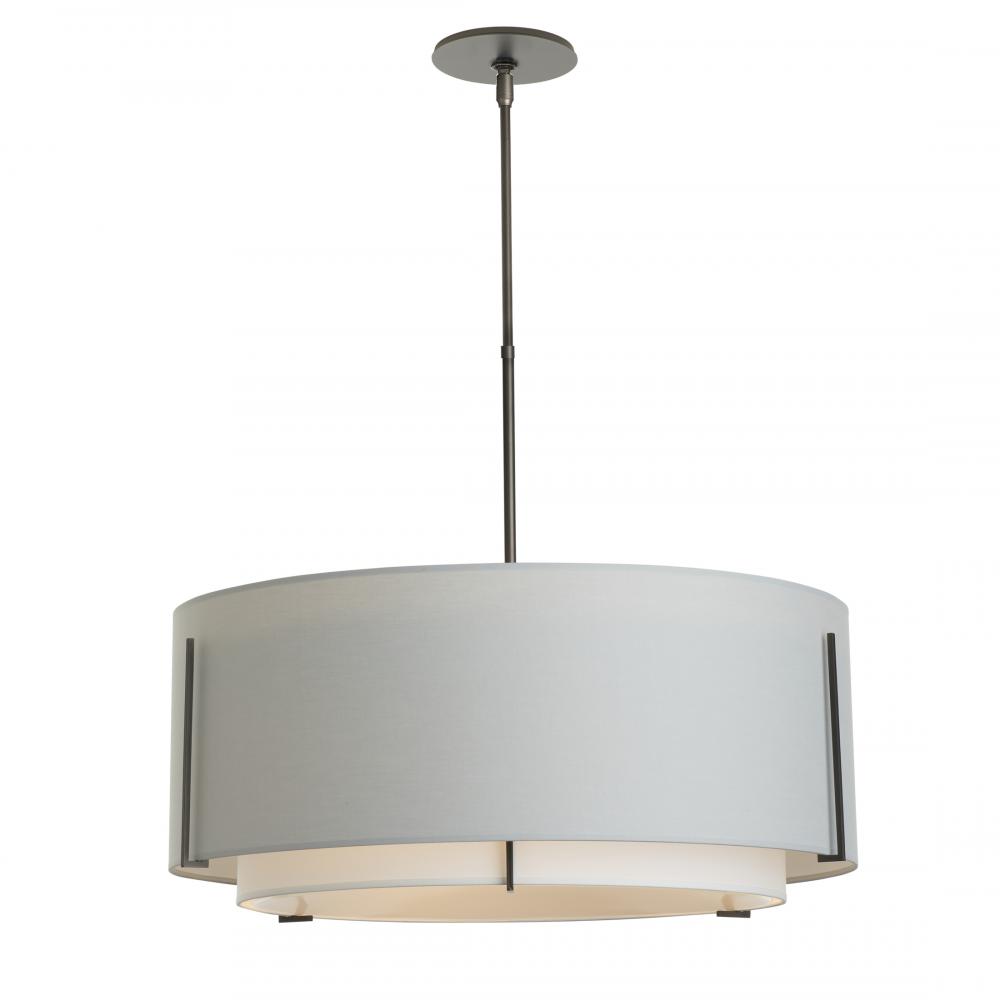 Exos Large Double Shade Pendant