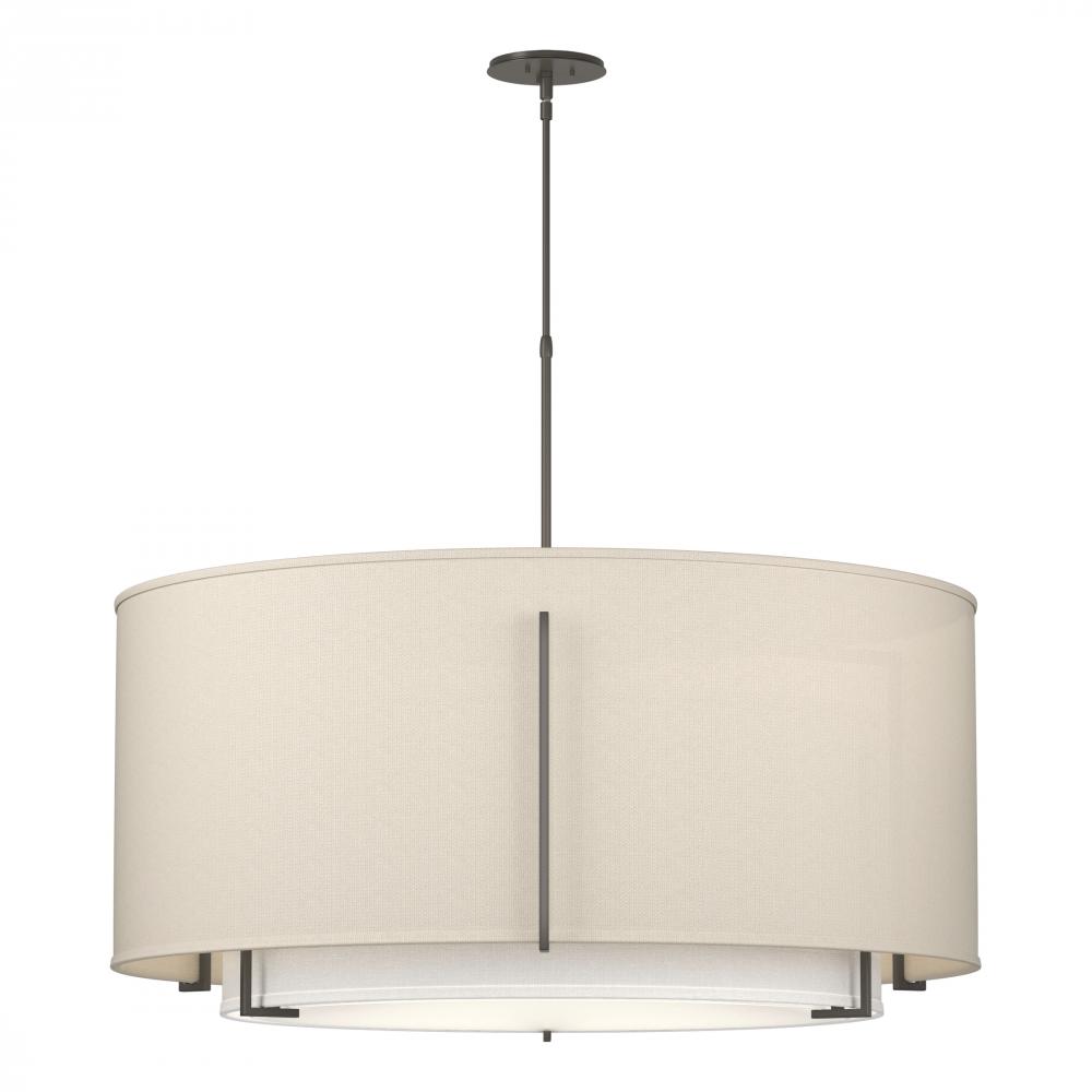 Exos Double Shade Large Scale Pendant