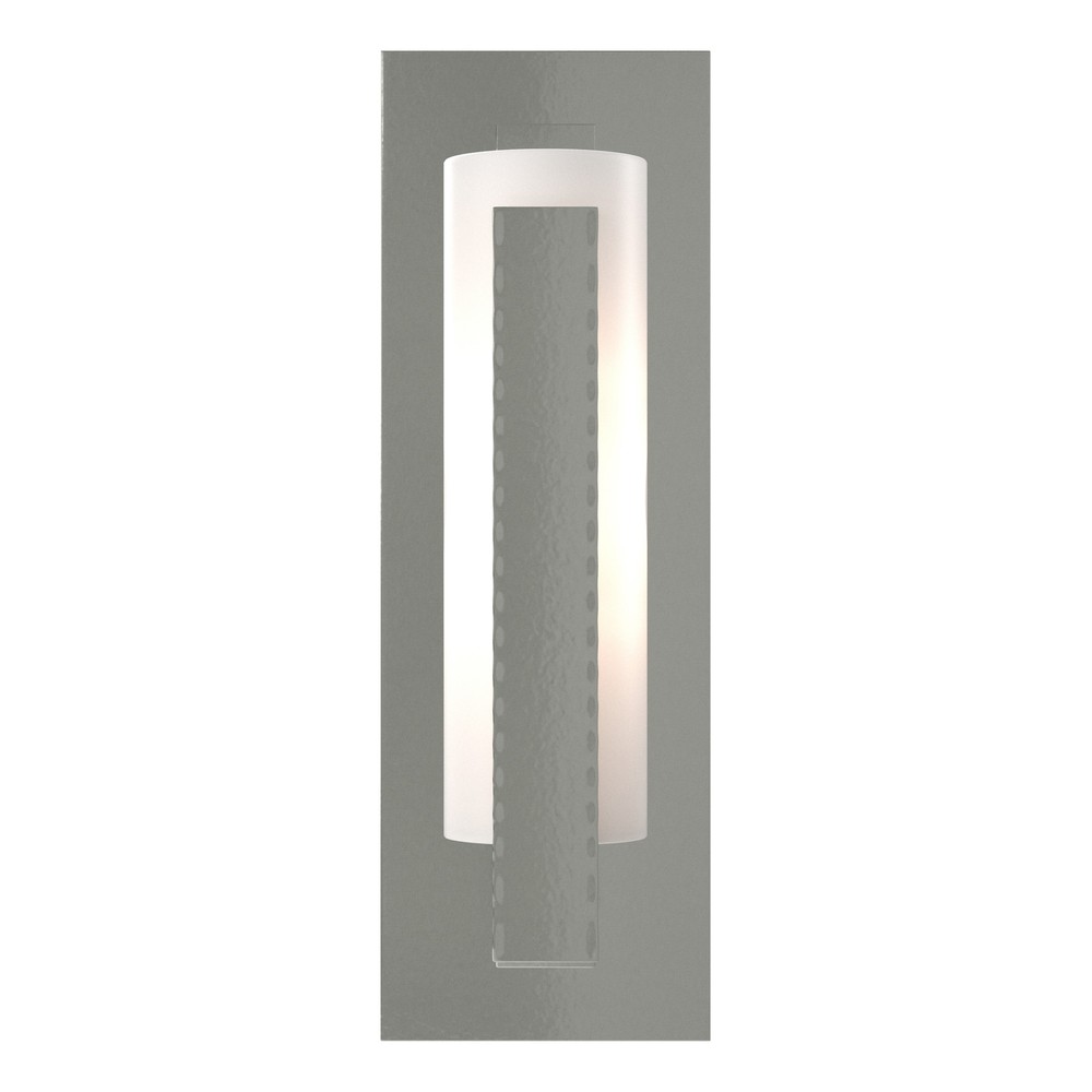 Forged Vertical Bar Sconce - Steel Backplate