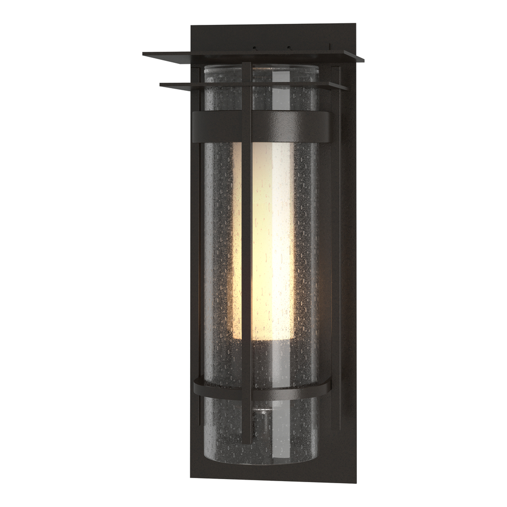 Torch Small Outdoor Sconce with Top Plate