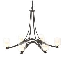 Hubbardton Forge - Canada 104116-SKT-14-ZU0291 - Oval Ribbon 6 Arm Chandelier