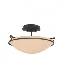 Hubbardton Forge - Canada 124302-SKT-10-SS0047 - Plain Small Semi-Flush