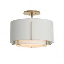 Hubbardton Forge - Canada 126501-SKT-84-SF1099-SJ1590 - Exos Small Double Shade Semi-Flush