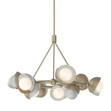 Hubbardton Forge - Canada 131068-SKT-MULT-84-82-GG0711 - Brooklyn 9-Light Double Shade Ring Pendant