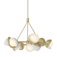 Hubbardton Forge - Canada 131068-SKT-MULT-86-02-GG0711 - Brooklyn 9-Light Double Shade Ring Pendant