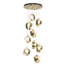 Hubbardton Forge - Canada 131099-SKT-STND-86-GG0711 - Riza 9-Light Pendant