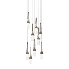 Hubbardton Forge - Canada 131100-SKT-LONG-05-YJ0434 - Link 9-Light Blown Glass Pendant