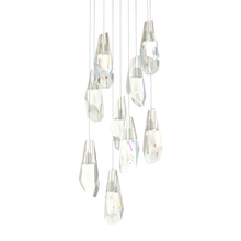 Hubbardton Forge - Canada 131101-SKT-LONG-85-CR - Luma 9-Light Large Crystal Pendant