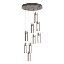 Hubbardton Forge - Canada 131104-SKT-STND-05-ZM0065 - Exos Glass 9-Light Pendant