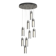 Hubbardton Forge - Canada 131104-SKT-STND-20-ZM0065 - Exos Glass 9-Light Pendant