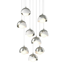 Hubbardton Forge - Canada 131105-SKT-LONG-85-02-GG0711 - Brooklyn 9-Light Double Shade Pendant