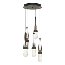 Hubbardton Forge - Canada 131120-SKT-STND-05-YG0434 - Link 5-Light Blown Glass Pendant