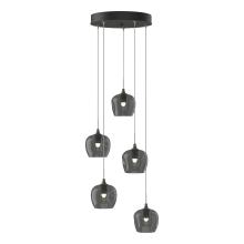 Hubbardton Forge - Canada 131123-SKT-STND-20-YL0709 - Ume 5-Light Pendant