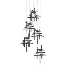 Hubbardton Forge - Canada 131126-SKT-LONG-14-II0728 - Tura 5-Light Seeded Glass Pendant