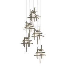 Hubbardton Forge - Canada 131126-SKT-LONG-84-II0728 - Tura 5-Light Seeded Glass Pendant