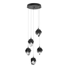 Hubbardton Forge - Canada 131137-SKT-LONG-10-BP0754 - Chrysalis 5-Light Small Crystal Pendant