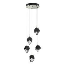 Hubbardton Forge - Canada 131137-SKT-LONG-85-BP0754 - Chrysalis 5-Light Small Crystal Pendant