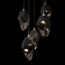 Hubbardton Forge - Canada 131138-SKT-LONG-02-BP0755 - Chrysalis 5-Light Large Crystal Pendant